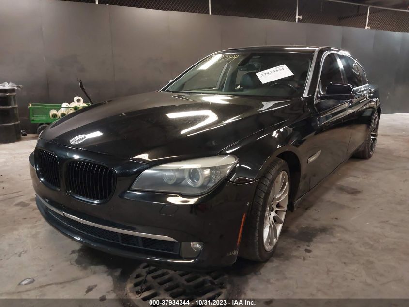 2009 BMW 750Li VIN: WBAKB83509CY57713 Lot: 37934344