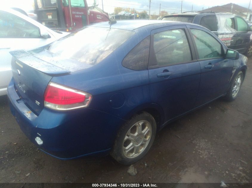 2008 Ford Focus Se/Ses VIN: 1FAHP35N18W213915 Lot: 37934346