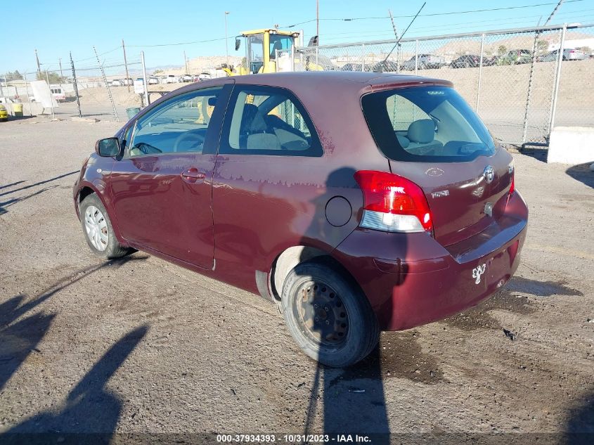 2009 Toyota Yaris VIN: JTDJT903295242489 Lot: 37934393