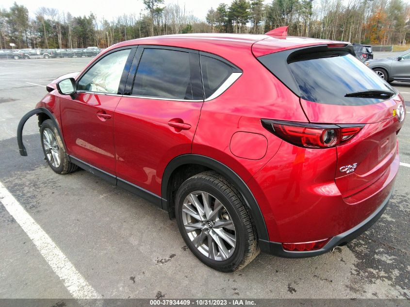 2021 Mazda Cx-5 Grand Touring VIN: JM3KFBDM0M0392393 Lot: 37934409