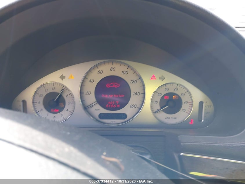 2003 Mercedes-Benz E-Class 5.0L VIN: WDBUF70J93A138487 Lot: 37934412