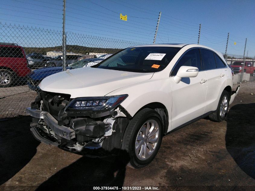 2017 Acura Rdx W VIN: 5J8TB4H56HL025768 Lot: 37934475