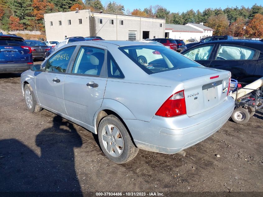 2006 Ford Focus S/Se/Ses VIN: 1FAFP34N06W117036 Lot: 37934486