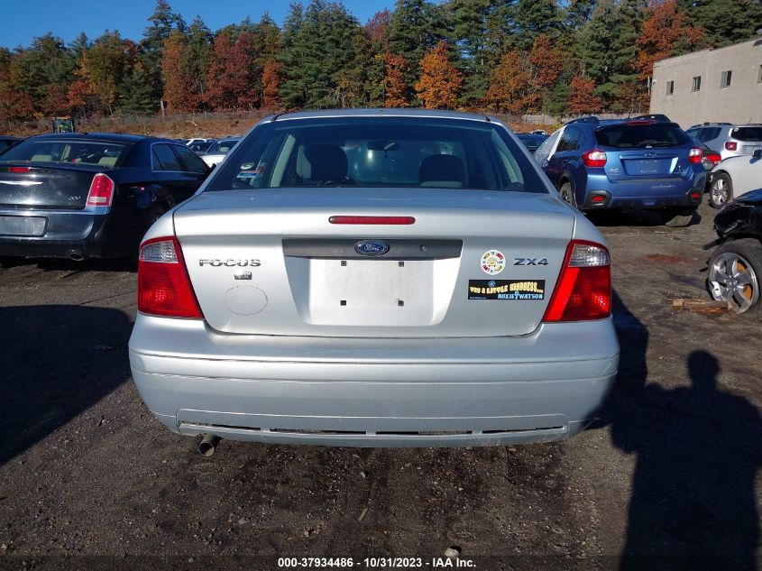 2006 Ford Focus S/Se/Ses VIN: 1FAFP34N06W117036 Lot: 37934486