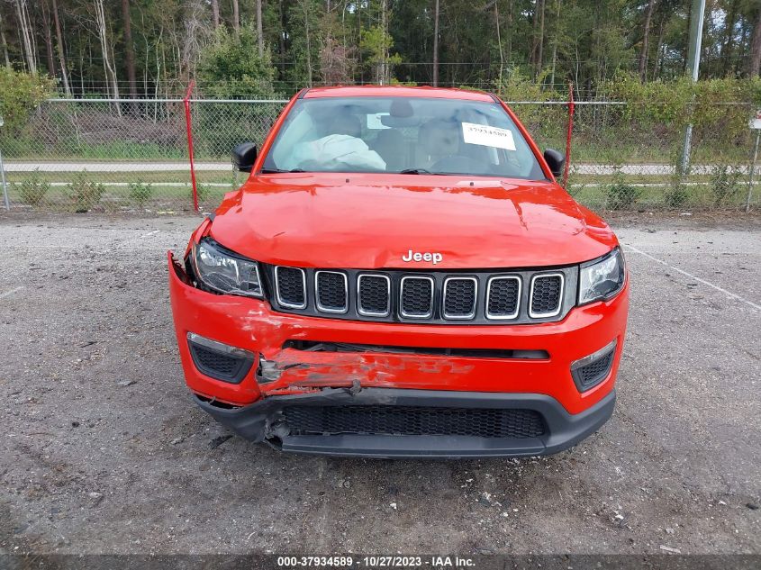 3C4NJCAB4KT797248 2019 Jeep Compass Sport Fwd