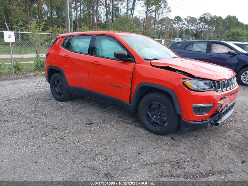 3C4NJCAB4KT797248 2019 Jeep Compass Sport Fwd