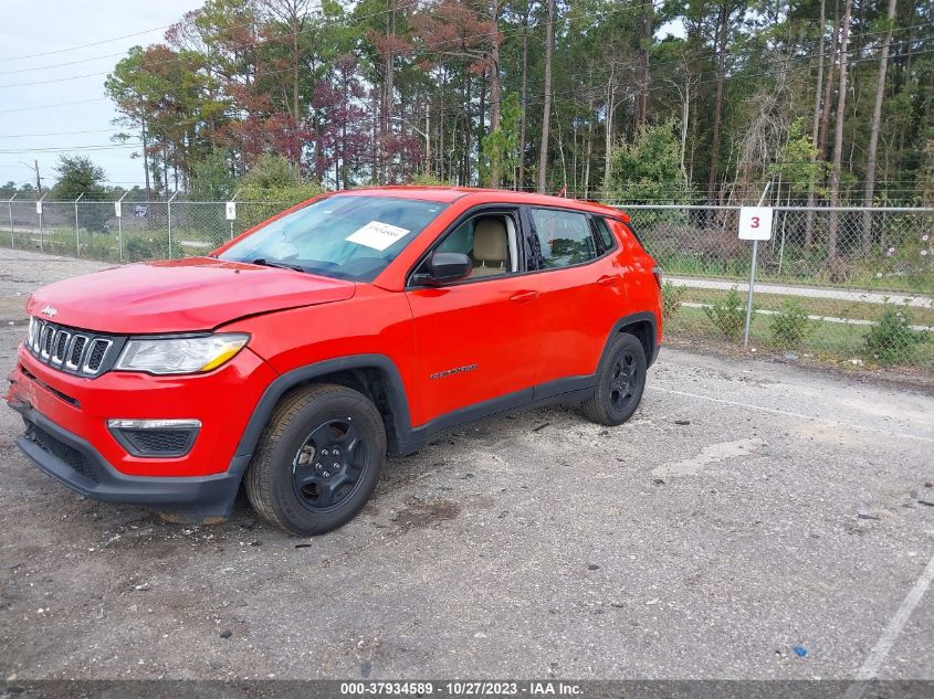 3C4NJCAB4KT797248 2019 Jeep Compass Sport Fwd