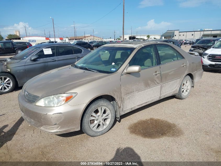 2002 Toyota Camry Le VIN: 4T1BE32K02U086816 Lot: 37934594