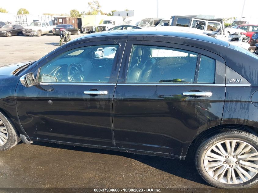 2011 Chrysler 200 Limited VIN: 1C3BC2FB7BN597596 Lot: 37934608