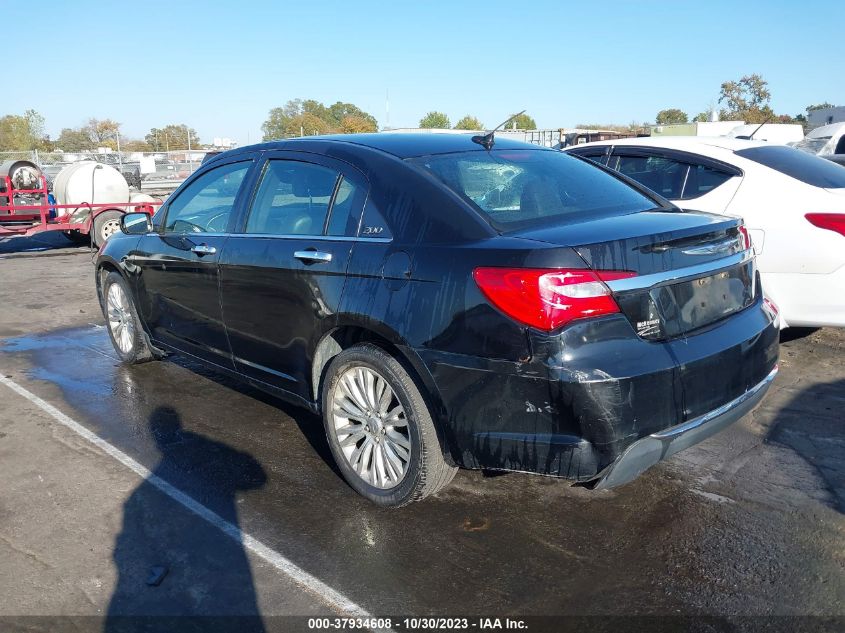 2011 Chrysler 200 Limited VIN: 1C3BC2FB7BN597596 Lot: 37934608