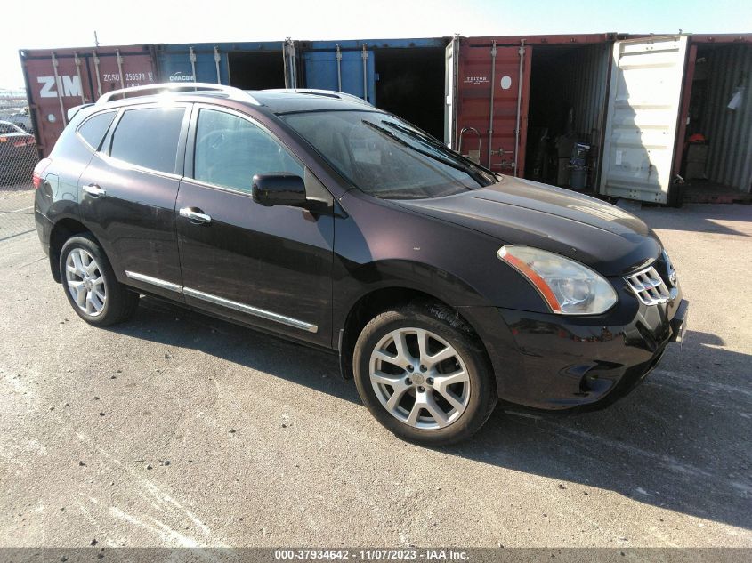 JN8AS5MT9CW288901 2012 Nissan Rogue Sv W/Sl Pkg