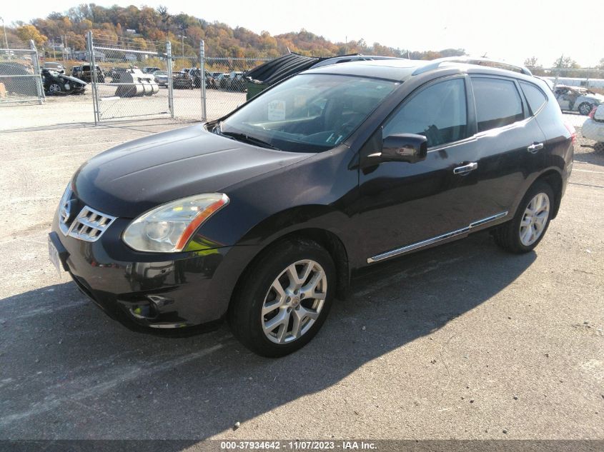 JN8AS5MT9CW288901 2012 Nissan Rogue Sv W/Sl Pkg