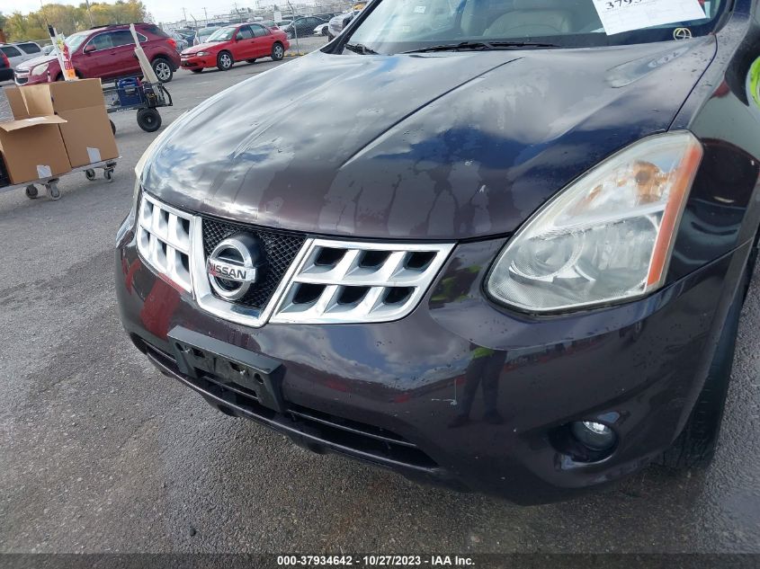 JN8AS5MT9CW288901 2012 Nissan Rogue Sv W/Sl Pkg