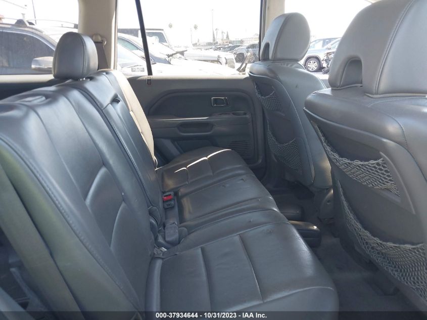 2006 Honda Pilot Ex-L With Res VIN: 5FNYF286X6B021888 Lot: 37934644