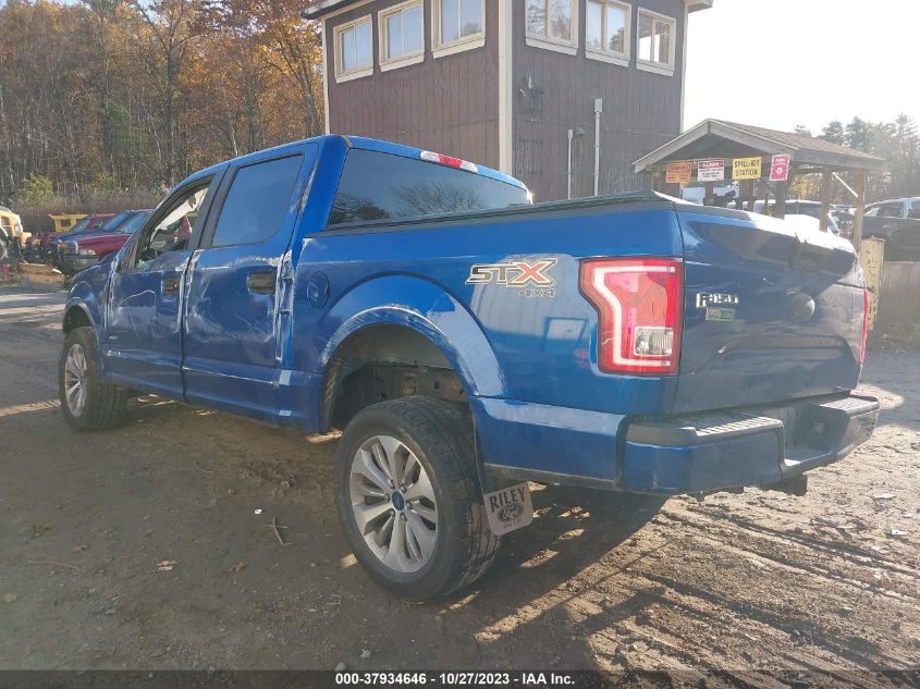 2017 Ford F-150 Xl VIN: 1FTEW1EP8HFC48523 Lot: 37934646