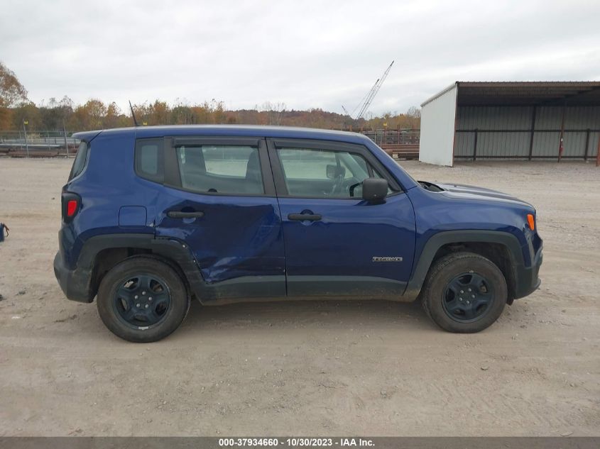 2018 Jeep Renegade Sport VIN: ZACCJBABXJPJ45917 Lot: 37934660