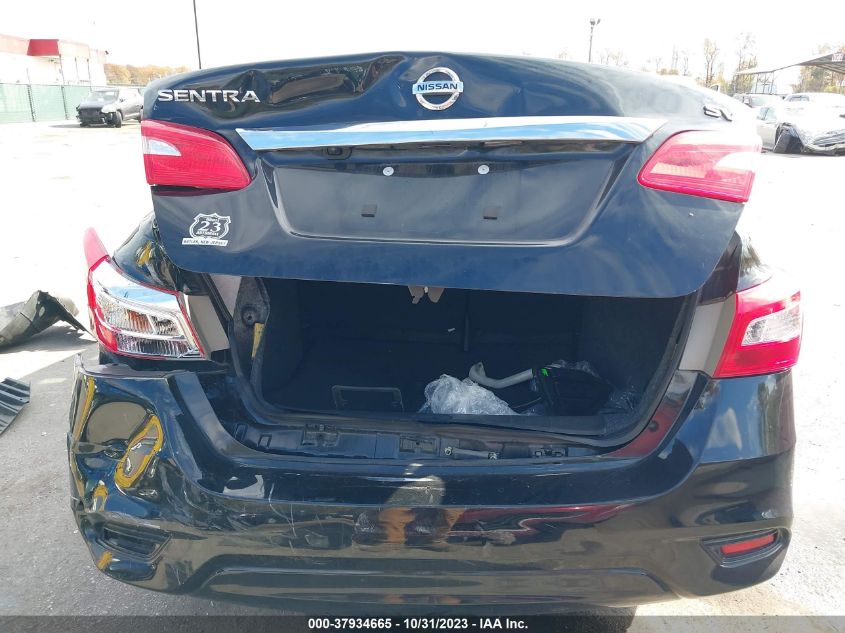 2018 Nissan Sentra Sv VIN: 3N1AB7AP6JY232566 Lot: 37934665