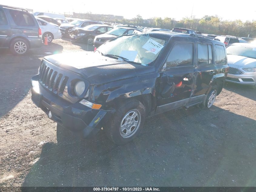 2011 Jeep Patriot Sport VIN: 1J4NF1GB8BD140997 Lot: 37934797