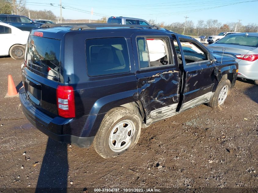 2011 Jeep Patriot Sport VIN: 1J4NF1GB8BD140997 Lot: 37934797