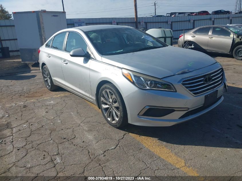 2016 Hyundai Sonata Se VIN: 5NPE24AF1GH265212 Lot: 37934819