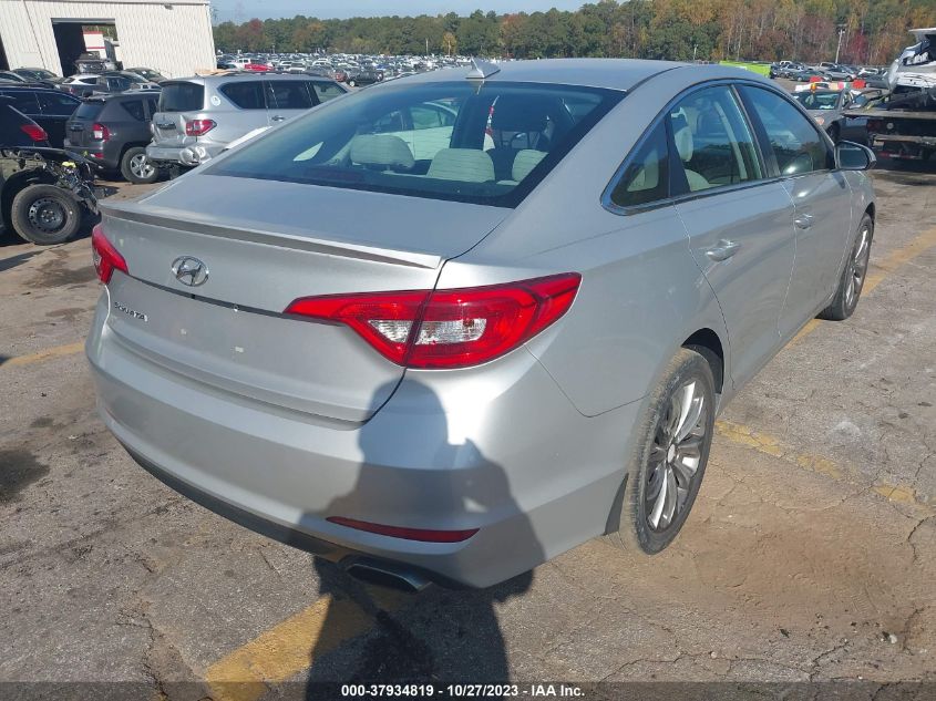 2016 Hyundai Sonata Se VIN: 5NPE24AF1GH265212 Lot: 37934819