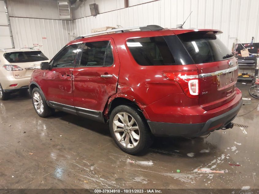 2013 Ford Explorer Xlt VIN: 1FM5K8D86DGA36833 Lot: 37934910