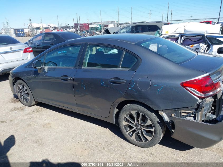 2013 Honda Civic Sdn Ex VIN: 19XFB2F89DE275666 Lot: 37934919