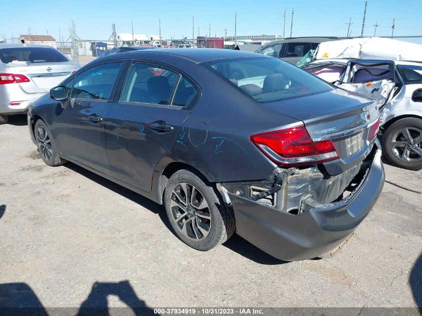 2013 Honda Civic Sdn Ex VIN: 19XFB2F89DE275666 Lot: 37934919