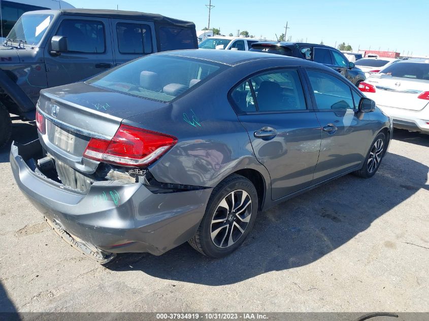 2013 Honda Civic Sdn Ex VIN: 19XFB2F89DE275666 Lot: 37934919