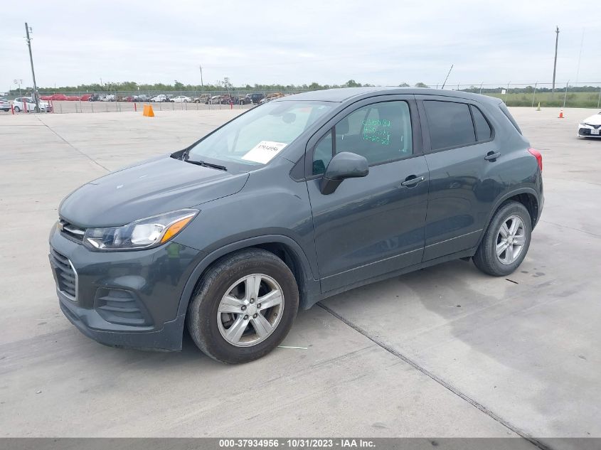 2019 Chevrolet Trax Ls VIN: 3GNCJKSB5KL299499 Lot: 37934956