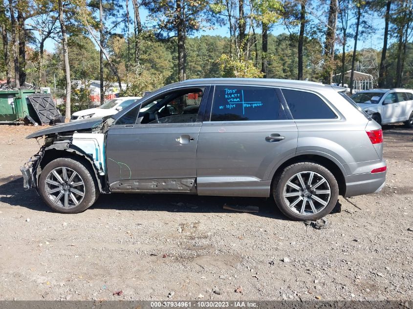 2017 Audi Q7 Premium Plus VIN: WA1LAAF72HD011715 Lot: 37934961