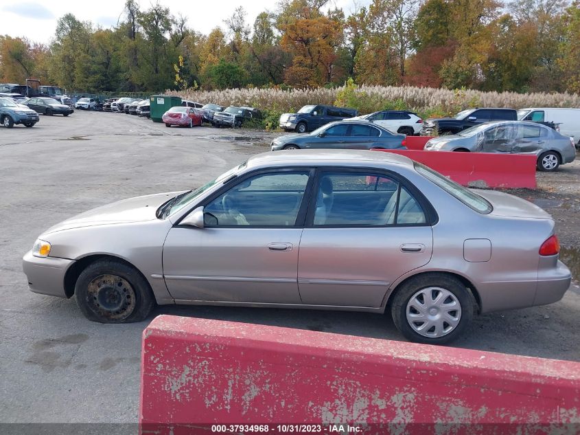 2001 Toyota Corolla Le VIN: 2T1BR12E61C420365 Lot: 37934968