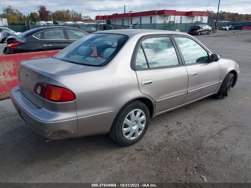 2001 Toyota Corolla Le VIN: 2T1BR12E61C420365 Lot: 37934968