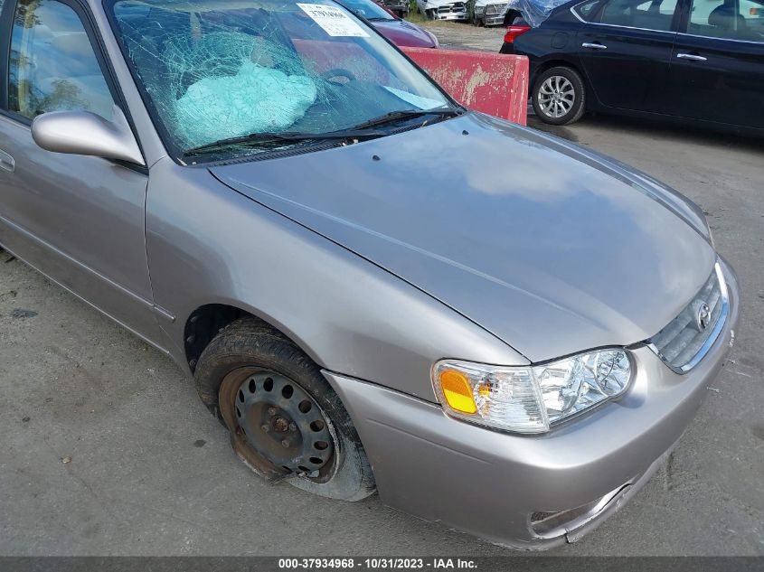 2001 Toyota Corolla Le VIN: 2T1BR12E61C420365 Lot: 37934968