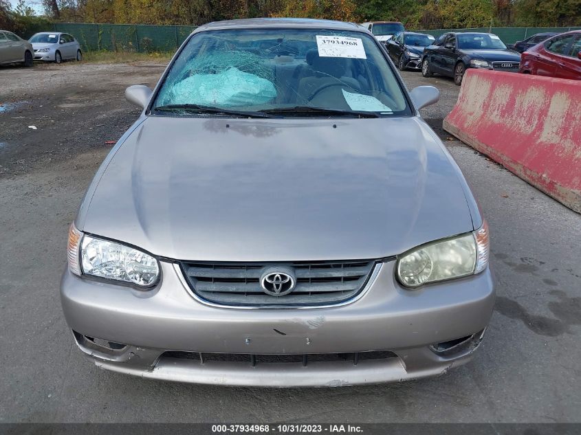 2001 Toyota Corolla Le VIN: 2T1BR12E61C420365 Lot: 37934968