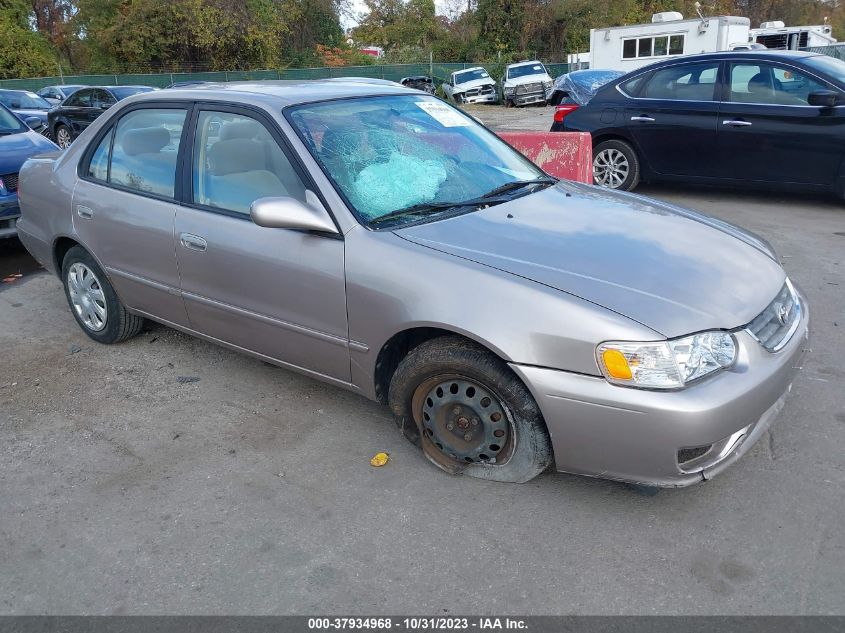 2001 Toyota Corolla Le VIN: 2T1BR12E61C420365 Lot: 37934968