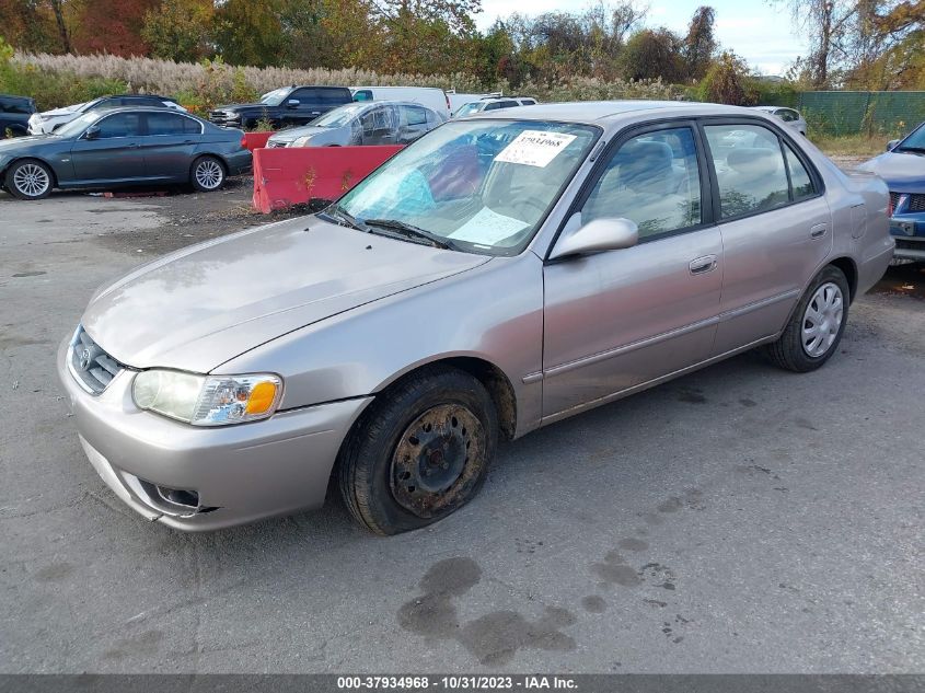 2001 Toyota Corolla Le VIN: 2T1BR12E61C420365 Lot: 37934968