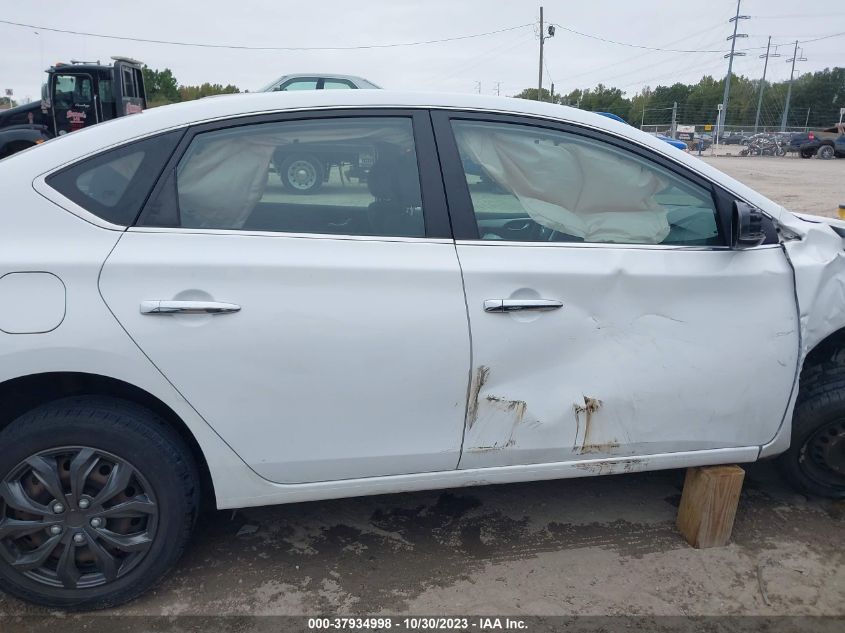 2016 Nissan Sentra Sr/Sl/S/Sv/Fe+ S VIN: 3N1AB7AP7GY252740 Lot: 37934998