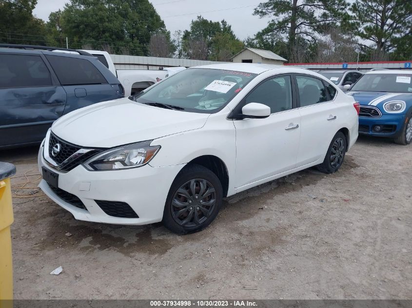 2016 Nissan Sentra Sr/Sl/S/Sv/Fe+ S VIN: 3N1AB7AP7GY252740 Lot: 37934998