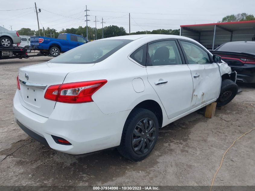 2016 Nissan Sentra Sr/Sl/S/Sv/Fe+ S VIN: 3N1AB7AP7GY252740 Lot: 37934998