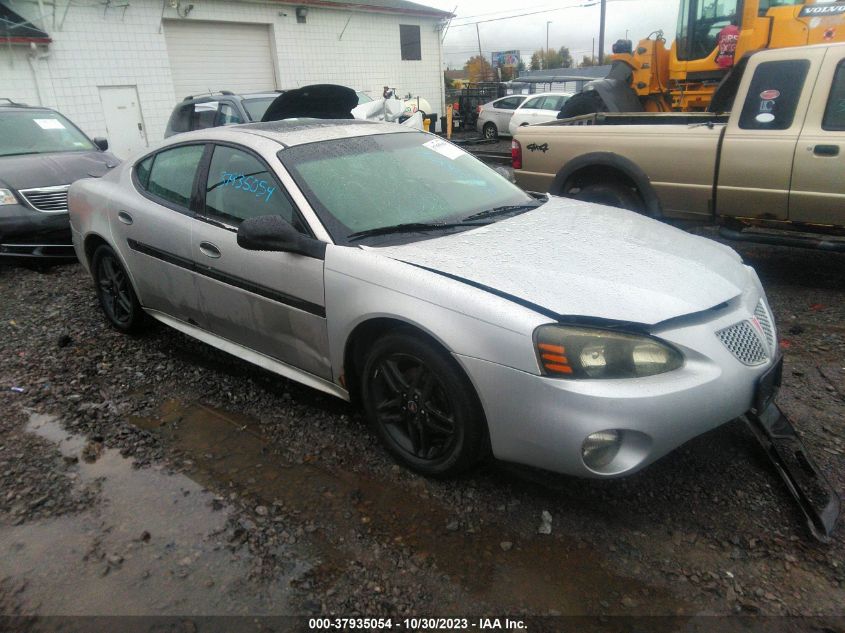 2006 Pontiac Grand Prix Gt VIN: 2G2WR554161166411 Lot: 39408026