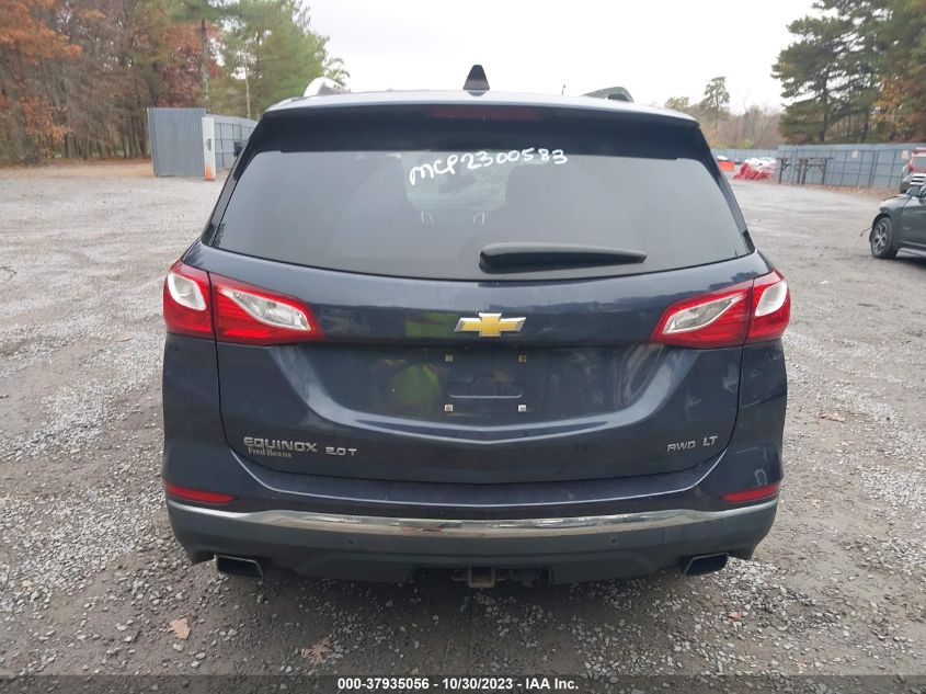 2018 Chevrolet Equinox Lt VIN: 3GNAXTEX6JL293728 Lot: 37935056