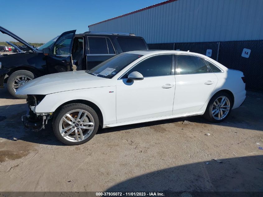 2020 Audi A4 Premium VIN: WAUDNAF45LN006514 Lot: 37935072