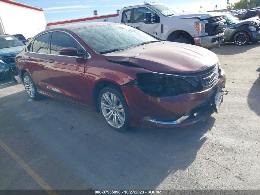 2015 Chrysler 200 Limited VIN: 1C3CCCAB8FN537821 Lot: 37935098