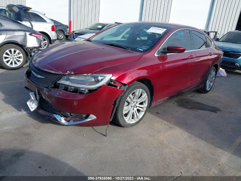 2015 Chrysler 200 Limited VIN: 1C3CCCAB8FN537821 Lot: 37935098