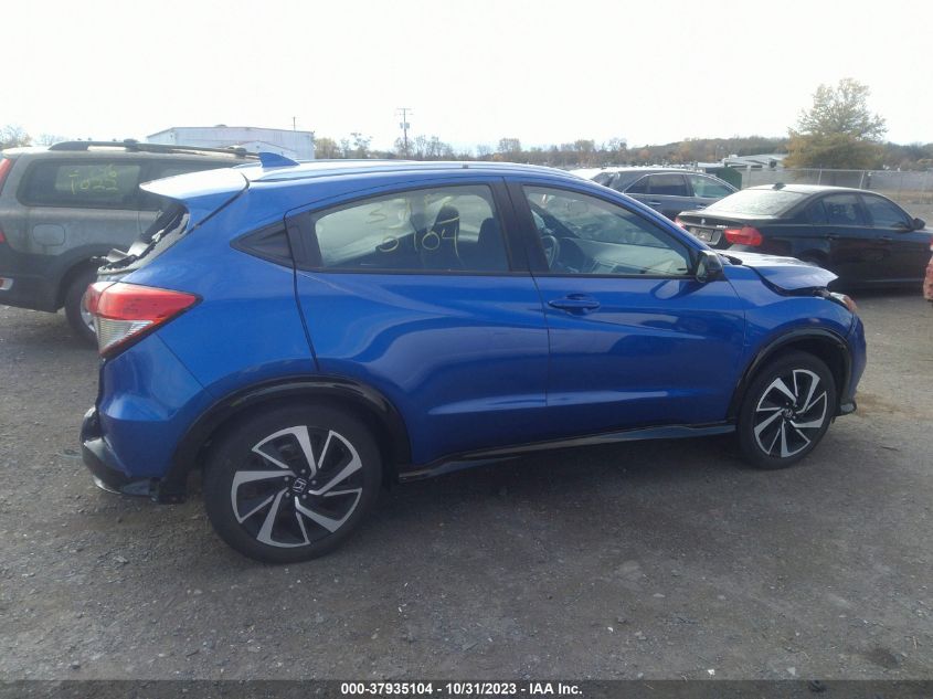 2019 Honda Hr-V Sport VIN: 3CZRU6H18KM741678 Lot: 37935104