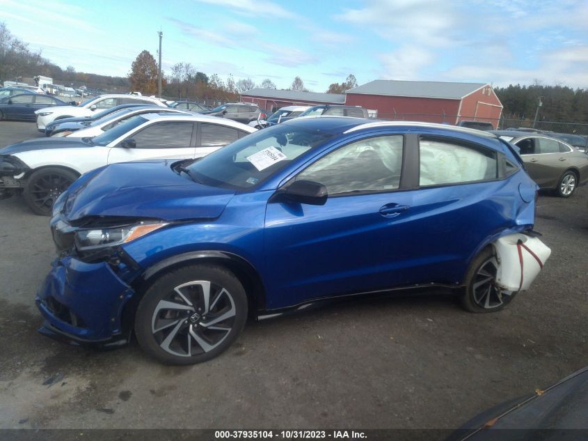 2019 Honda Hr-V Sport VIN: 3CZRU6H18KM741678 Lot: 37935104