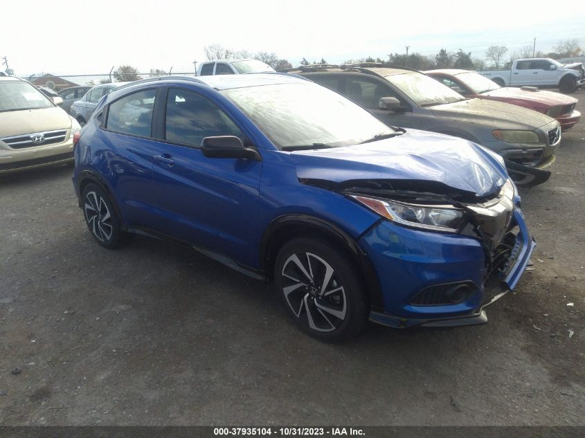 2019 Honda Hr-V Sport VIN: 3CZRU6H18KM741678 Lot: 37935104