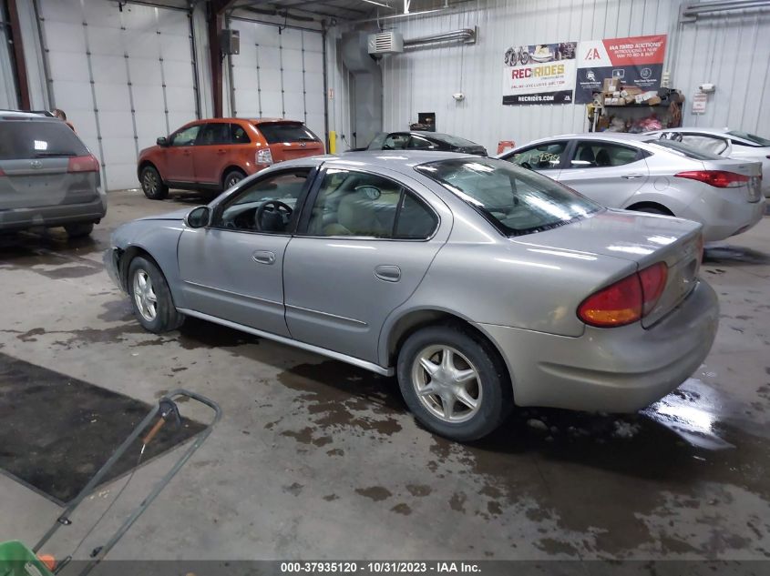 2000 Oldsmobile Alero Gl2 VIN: 1G3NL52T6YC367383 Lot: 37935120