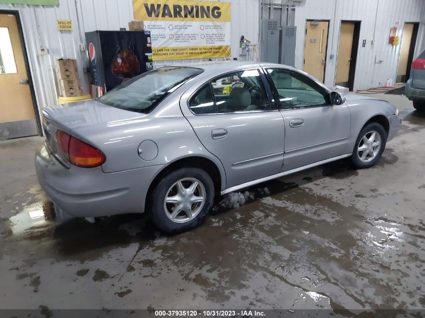 2000 Oldsmobile Alero Gl2 VIN: 1G3NL52T6YC367383 Lot: 37935120